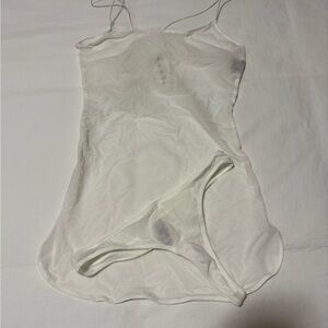 Victoria's Secret White Chemise and Panty Set